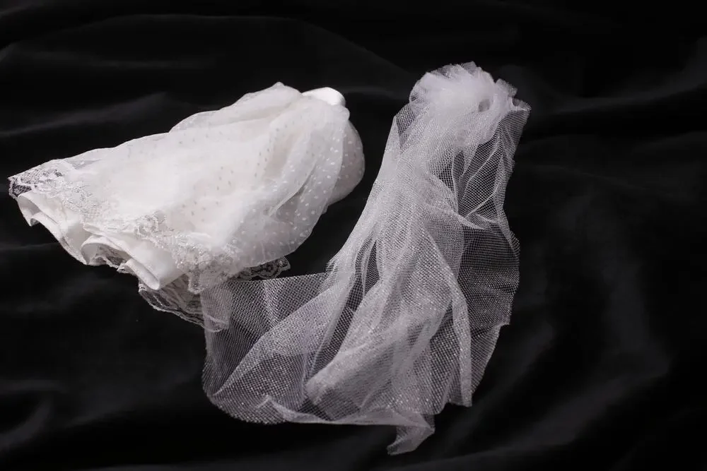 1990 Barbie Midge Wedding Day Dress Mattel Doll Fashion ~ 260722-WH 1324